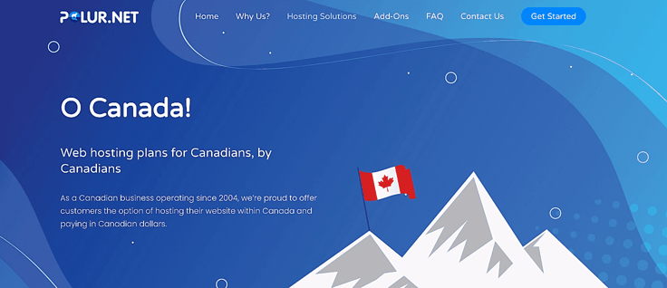 Polur.net Canadian landing page Polur.net Canadian landing page