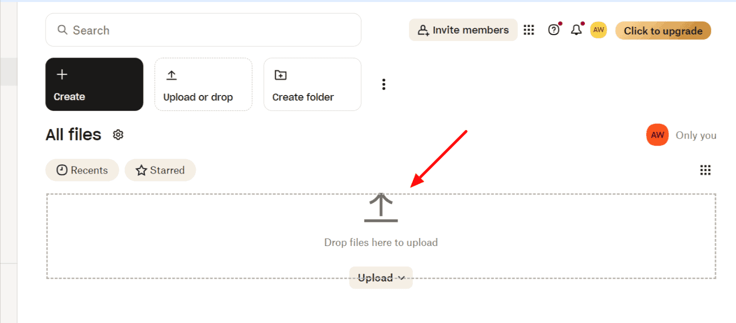 Screenshot of control panel to transfer files between file hosting services