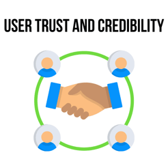 User trust & credibility illustration
