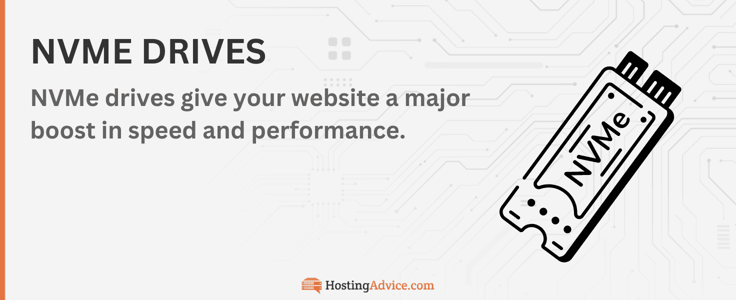 NVMe drives infographic
