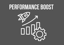 Performance boost illustration