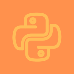 Decorative Python logo