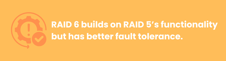 RAID 6 infographic RAID 6 infographic