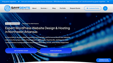 SavvyGents homepage SavvyGents homepage