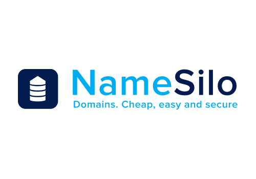 NameSilo logo on white background