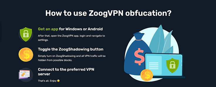 ZoogVPN's ZoogShadowing guide