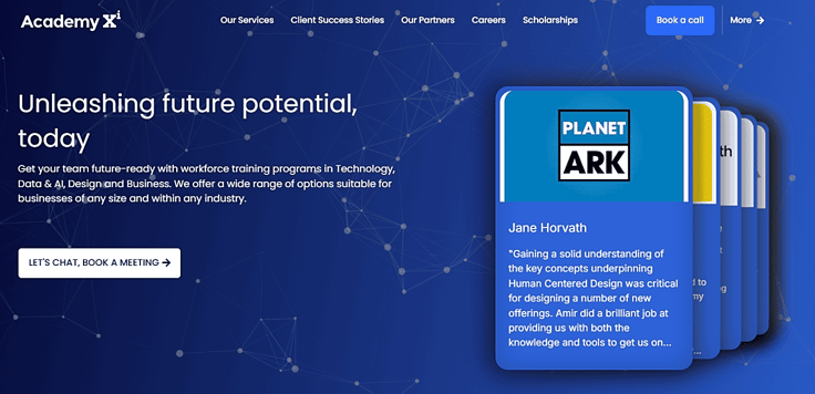 Academy Xi Homepage Academy Xi Homepage