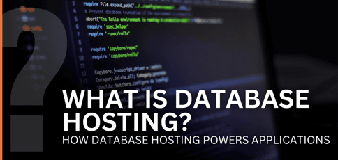 What Is Database Hosting What Is Database Hosting