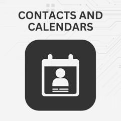 Contacts and Calendars icon Contacts and Calendars icon