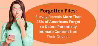 Survey Reveals More Than 25% of Americans Forget to Delete Potentially Intimate Content from Their Devices