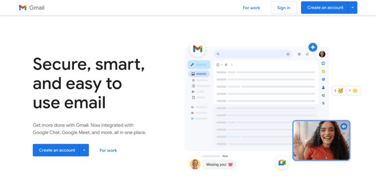 Gmail screenshot Gmail screenshot