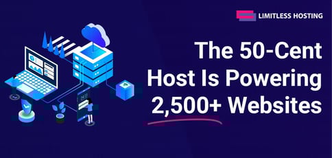 The 50 Cent Host Is Powering 2500 Websites The 50 Cent Host Is Powering 2500 Websites