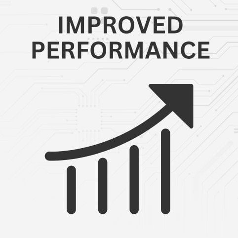 Improved Performance icon Improved Performance icon