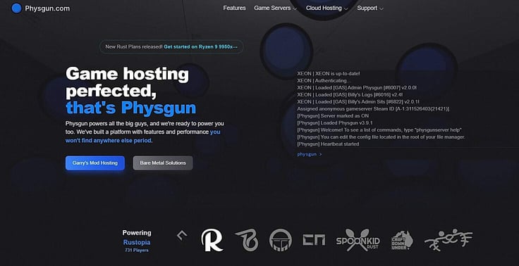 Physgun homepage