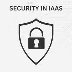 Security in IaaS icon Security in IaaS icon