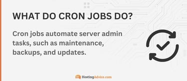 What do cron jobs do? Explanation and infographic