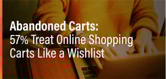Survey: 57% of Consumers Treat Online Shopping Carts Like a Wishlist