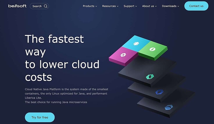 BellSoft homepage BellSoft homepage