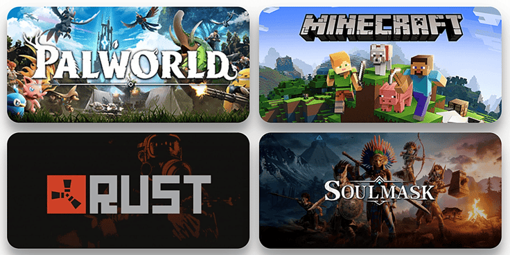 Screenshot of games NameHero hosts Screenshot of games NameHero hosts
