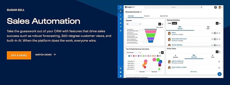 Sugar Sell landing page Sugar Sell landing page