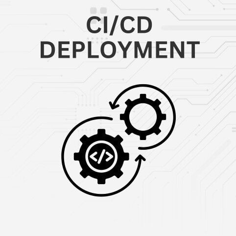 CI/CD deployment illustration CI/CD deployment illustration
