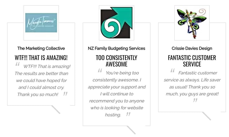 WP Host testimonials WP Host testimonials