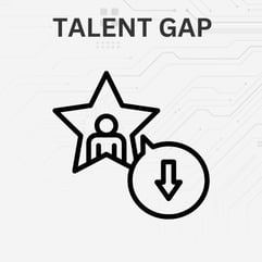 talent gap illustration