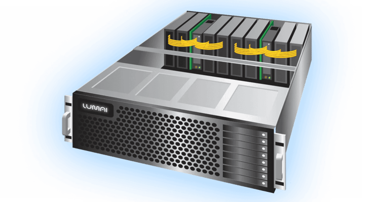 Lumai end-to-end compatibility graphic Lumai end-to-end compatibility graphic