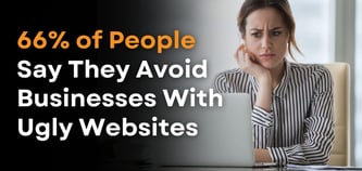 66% of People Say They Avoid Businesses With Ugly Websites