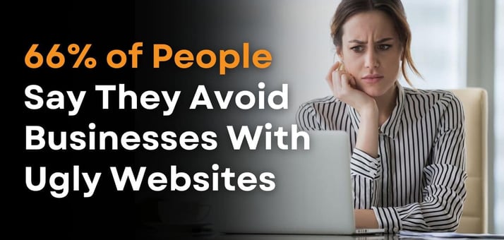 66% of People Say They Avoid Businesses With Ugly Websites
