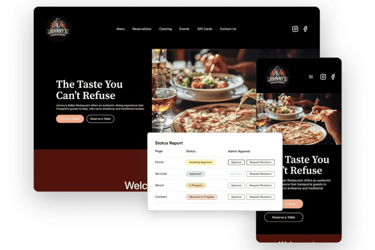 DreamHost sample website DreamHost sample website