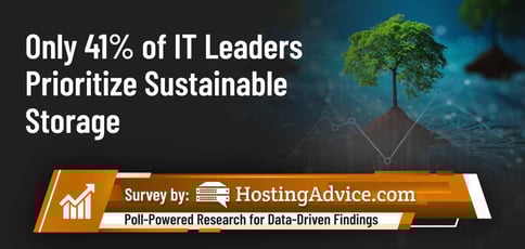 Only 41 Of It Leaders Prioritize Sustainable Storage