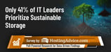 Green in Theory, Gray in Practice: Only 41% of IT Leaders Prioritize Sustainable Storage