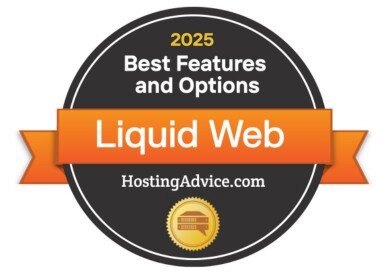 Liquid Web badge