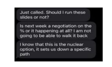 Alleged screenshot from Mullenweg to a WPE board member. Alleged screenshot from Mullenweg to a WPE board member.