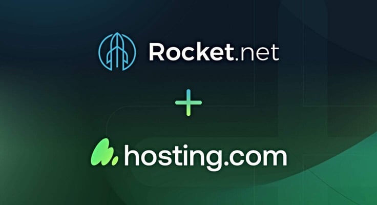 Graphic of Rocket.net and Hosting.com's logos Graphic of Rocket.net and Hosting.com's logos