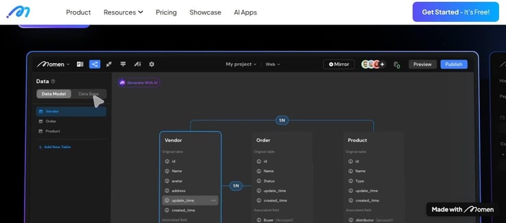 Momen Homepage