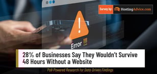 28% of Businesses Say They Wouldn’t Survive 48 Hours Without a Website