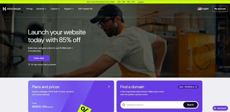 How to sign up for Hosting with Hostinger How to sign up for Hosting with Hostinger