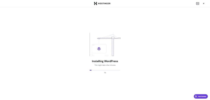 Wordpress loading Hostinger Wordpress loading Hostinger