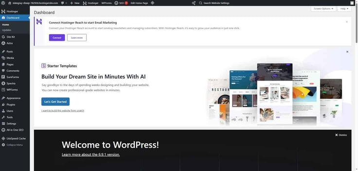 How to build your WordPress site in minutes How to build your WordPress site in minutes