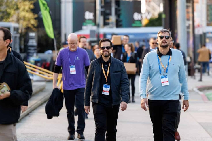 RSA 2026 attendees walking outside Moscone Center in San Francisco RSA 2026 attendees walking outside Moscone Center in San Francisco