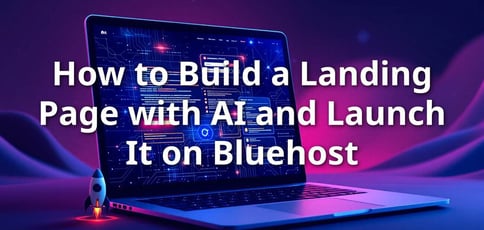 Build A Landing Page With Ai On Bluehost