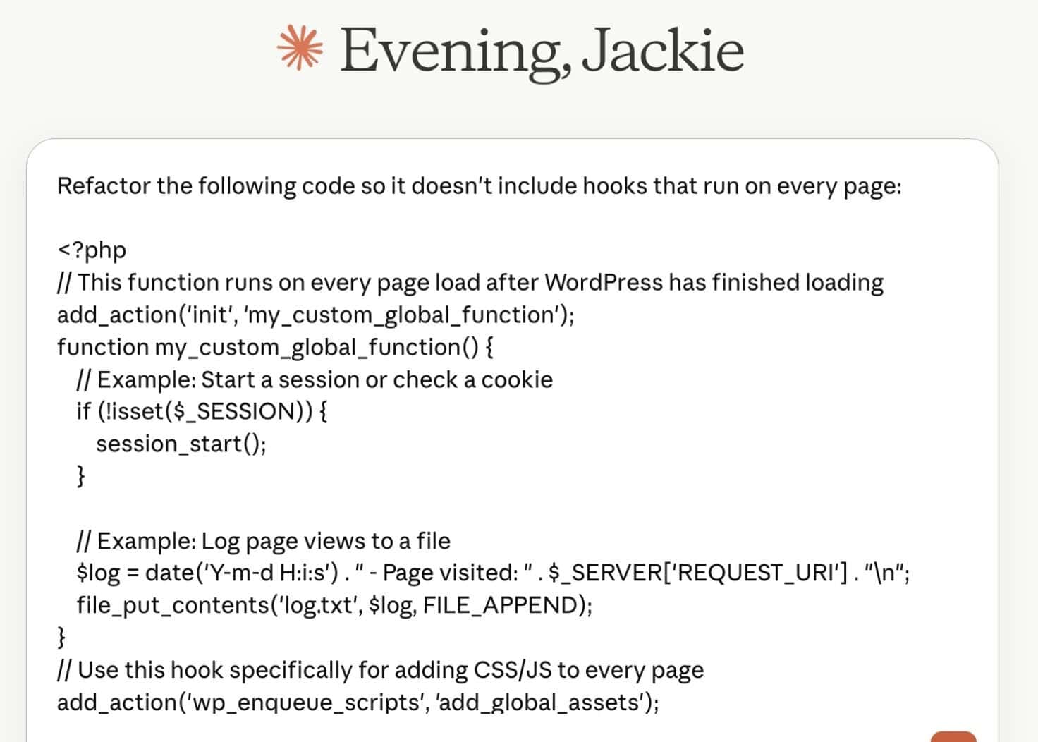 How to Use Claude AI to Refactor PHP Code for Faster Hosting Performance