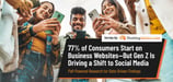 77% of Consumers Start on Business Websites — But Gen Z Is Driving a Shift to Social Media