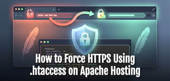 How to Force HTTPS Using .htaccess on Apache Hosting