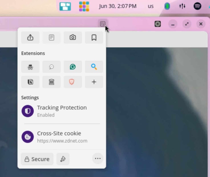 Compact image of a hosting security settings panel featuring a Force HTTPS toggle switch in the enabled position under a Core settings section, with descriptive text explaining that the option redirects all website traffic over a secure connection.