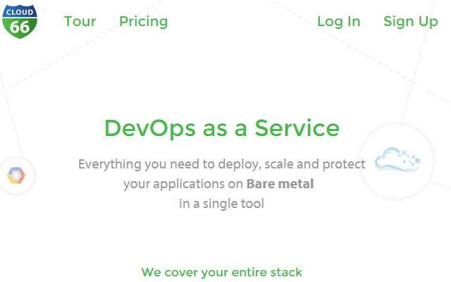 Cloud 66 new website
