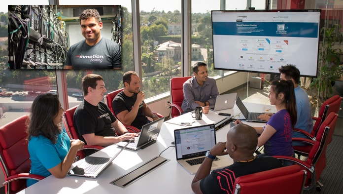 InMotion staff at work