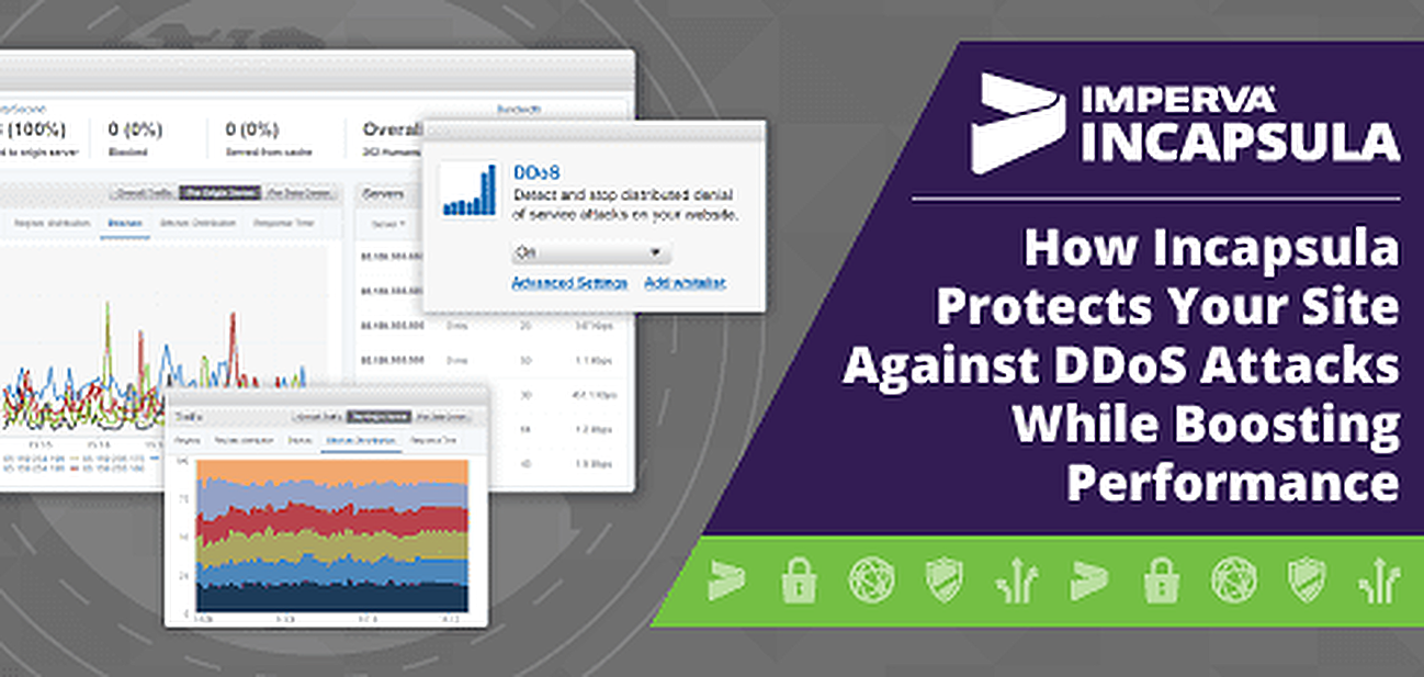 How Incapsula Protects Your Site Against DDoS Attacks While Boosting Performance — Progressive Challenges, CDN, & Custom Software How Incapsula Protects Your Site Against DDoS Attacks While Boosting Performance — Progressive Challenges, CDN, & Custom Software